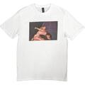 Post Malone Burn It Down 2023 Tour Dates (Back Print & Ex-Tour) White M T-Shirt