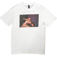 Tričko Post Malone Burn It Down 2023 Tour Dates (Back Print & Ex-Tour) White XL Tričko