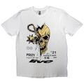 Post Malone Leeds & Reading (Ex-Tour) White XL T-Shirt