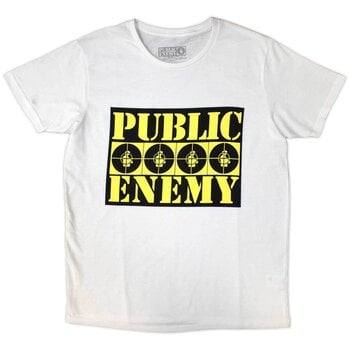 T-shirt Public Enemy Four Logos White L T-shirt - 1