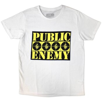 Сорочка Public Enemy Four Logos White XL Сорочка - 1