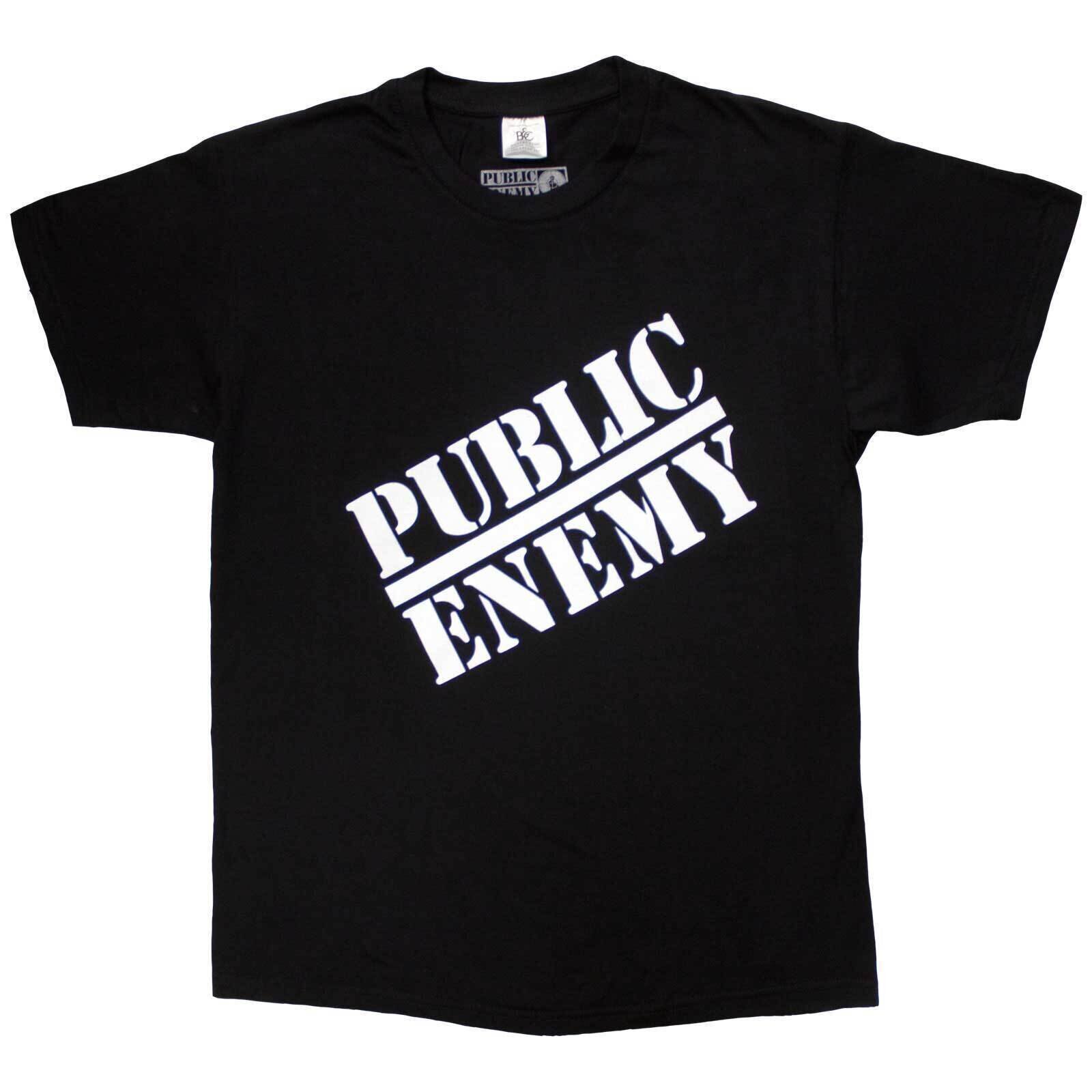 Košulja Public Enemy Logo Black L Košulja