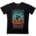 Queens Of The Stone Age Montage (Carbon) Black M Camiseta de manga corta