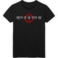 Queens Of The Stone Age Text Logo Black M T-särk