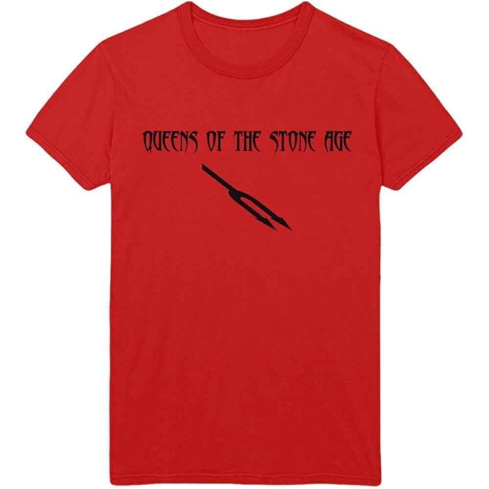 T-shirt Queens Of The Stone Age Deaf Songs Red XL T-shirt