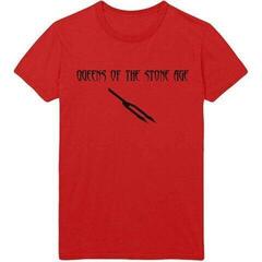 T-Shirt Queens Of The Stone Age Deaf Songs Red XL T-Shirt