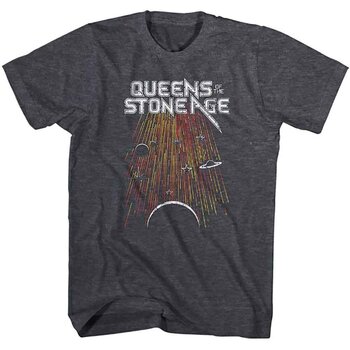 Tricou Queens Of The Stone Age Meteor Shower Heather Grey M Tricou - 1