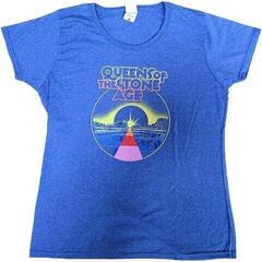 T-shirt Queens Of The Stone Age Warp Planet (Ex-Tour) Blue L Feminino T-shirt