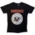 T-Shirt Ramones Hey Ho Red Block Text (Carbon Back Print) Black XL T-Shirt