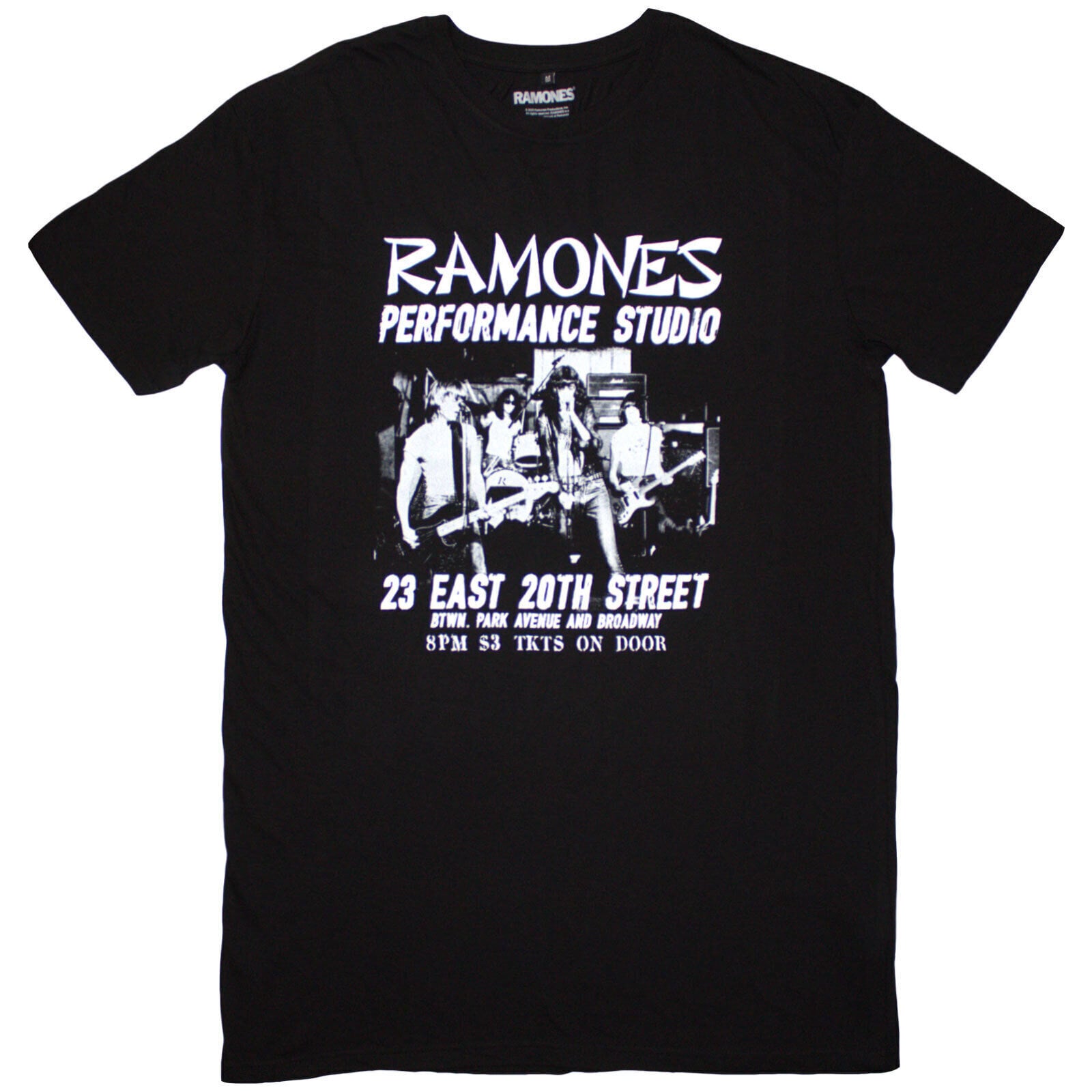 Tricou Ramones East Village (Dress) Black XL Damă Tricou