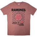 Ramones Hey Ho Judy (Stone Wash) Kashmir Red M T-särk