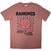 T-shirt Ramones Hey Ho Judy (Stone Wash) Kashmir Red XL T-shirt