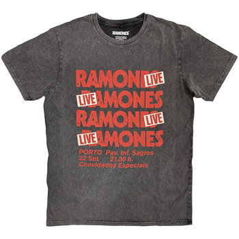 Риза Ramones Concert (Stone Wash) Charcoal Grey L Риза - 1