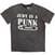 T-Shirt Ramones Judy (Stone Wash) Charcoal Grey XL T-Shirt