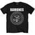 Koszulka Ramones Presidential Seal Black 5XL Koszulka