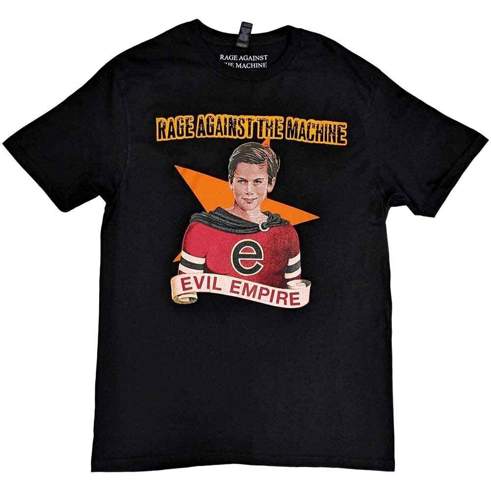 T-Shirt Rage Against The Machine Fear Is Our Only God (Back Print) Black XL T-Shirt