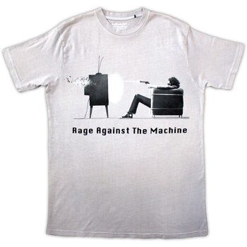 T-Shirt Rage Against The Machine Won't Do (Wash Collection) Light Grey Mineral Wash M T-Shirt - 1