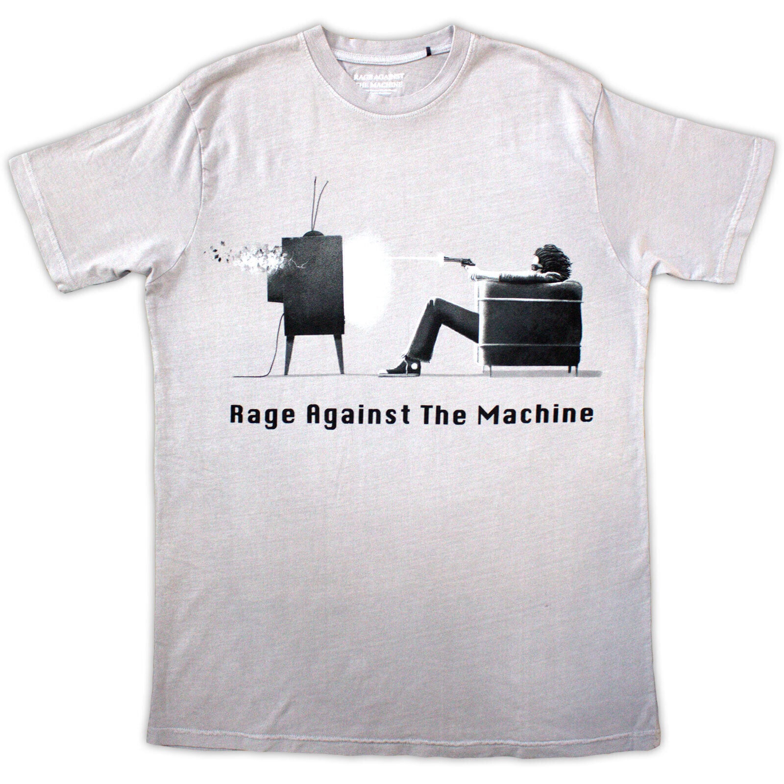 T-shirt Rage Against The Machine Won't Do (Wash Collection) Light Grey Mineral Wash XL T-shirt