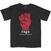 Skjorte Rage Against The Machine Red Fist (Back Print) Black XL Skjorte