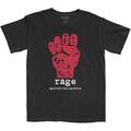 Rage Against The Machine Red Fist (Back Print) Black XL Košulja