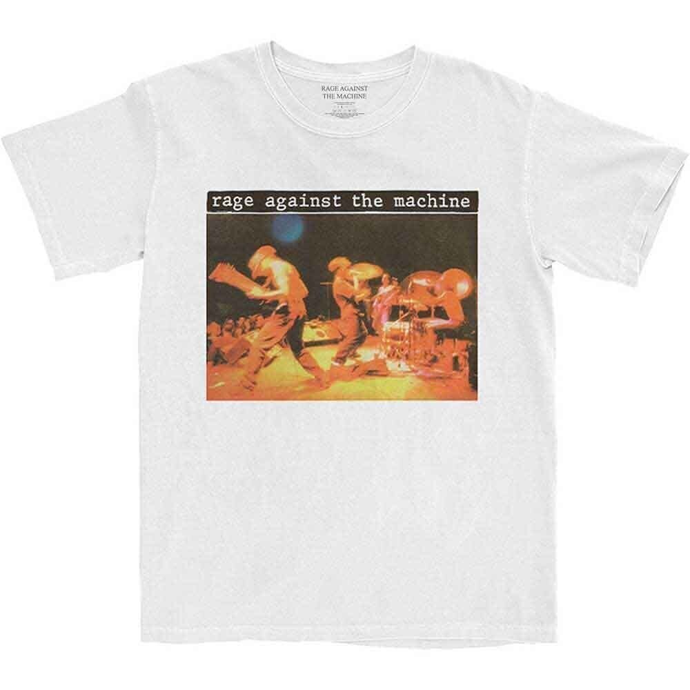 Tricou Rage Against The Machine Anger Is A Gift (Back Print) White L Tricou