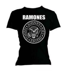 Skjorte Ramones Seal (Skinny Fit) Black L Dame Skjorte