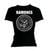Skjorte Ramones Seal (Skinny Fit) Black XL Dame Skjorte
