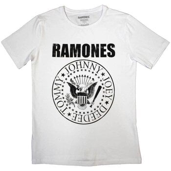 T-Shirt Ramones Presidential Seal White M Ladies T-Shirt - 1