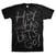 T-shirt Ramones Hey Ho Black M T-shirt