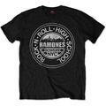 Ramones Rock 'n Roll High School, Bowery, NYC Black XL T-Shirt