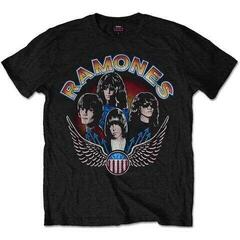 Skjorte Ramones Vintage Wings Photo Black L Skjorte