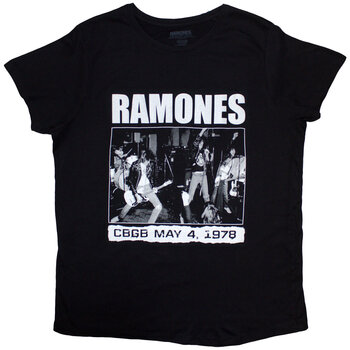 Tricou Ramones CBGB 1978 Black M Damă Tricou - 1