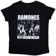 T-shirt Ramones CBGB 1978 Black XL Feminino T-shirt