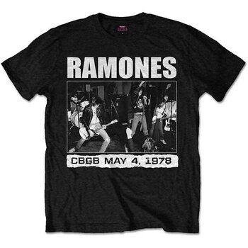 Tričko Ramones CBGB 1978 Black M Tričko - 1