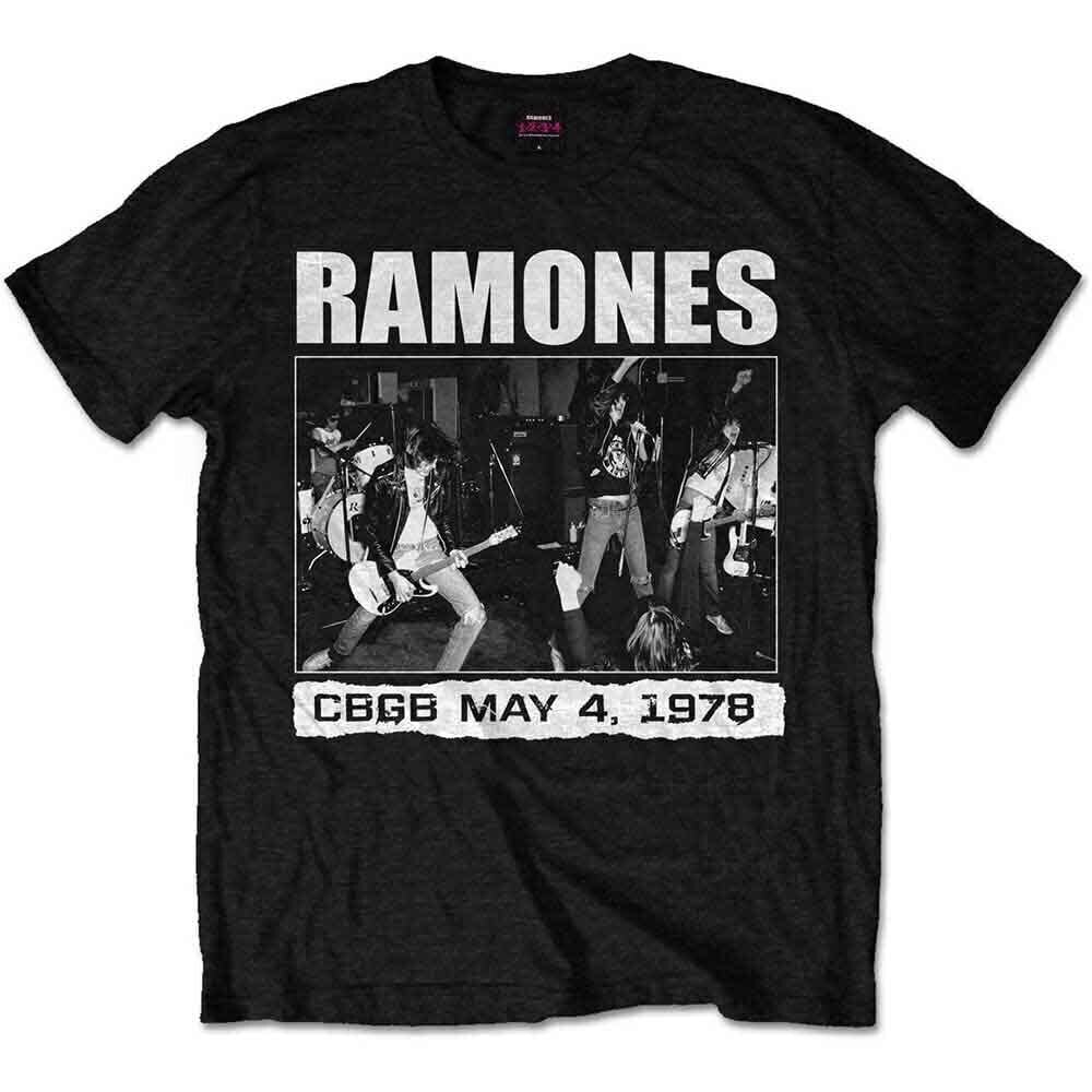 Košulja Ramones CBGB 1978 Black 2XL Košulja