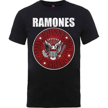 T-Shirt Ramones Red Fill Seal Black L T-Shirt - 1