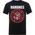 T-shirt Ramones Red Fill Seal Black XL T-shirt