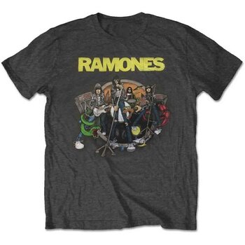 T-Shirt Ramones Road to Ruin Charcoal Grey 2XL T-Shirt - 1