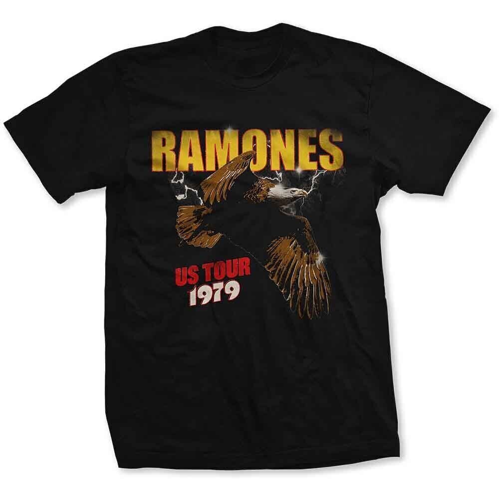 T-Shirt Ramones Tour 1979 Black L T-Shirt