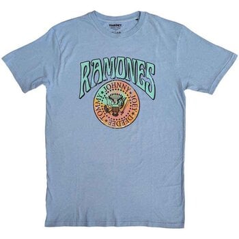 Tricou Ramones Crest Psych Light Blue S Tricou - 1