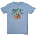Ramones Crest Psych Light Blue L Košulja
