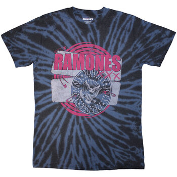 T-shirt Ramones Punk Patch (Wash Collection) Blue XL T-shirt - 1