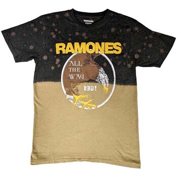 T-Shirt Ramones All The Way (Wash Collection) Black XL T-Shirt - 1