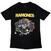 T-Shirt Ramones Cartoon Band Black M T-Shirt