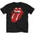Tricou The Rolling Stones Classic Tongue Black 5XL Tricou