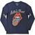 Tricou The Rolling Stones US Tour '78 (Back & Sleeve Print) Navy Blue L Tricou