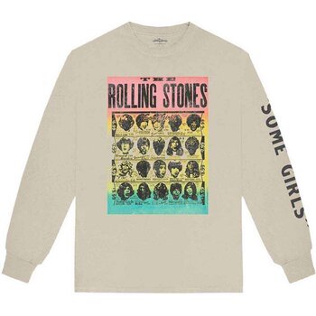 T-shirt The Rolling Stones Some Girls (Back & Sleeve Print) Sand M T-shirt - 1