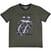 Tricou The Rolling Stones Black & White Tongue (Ringer) Verde Khaki 2XL Tricou