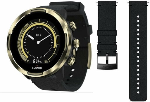 Smartwatch Suunto 9 G1 Baro Gold Leather Deluxe SET Gold Smartwatch - 1