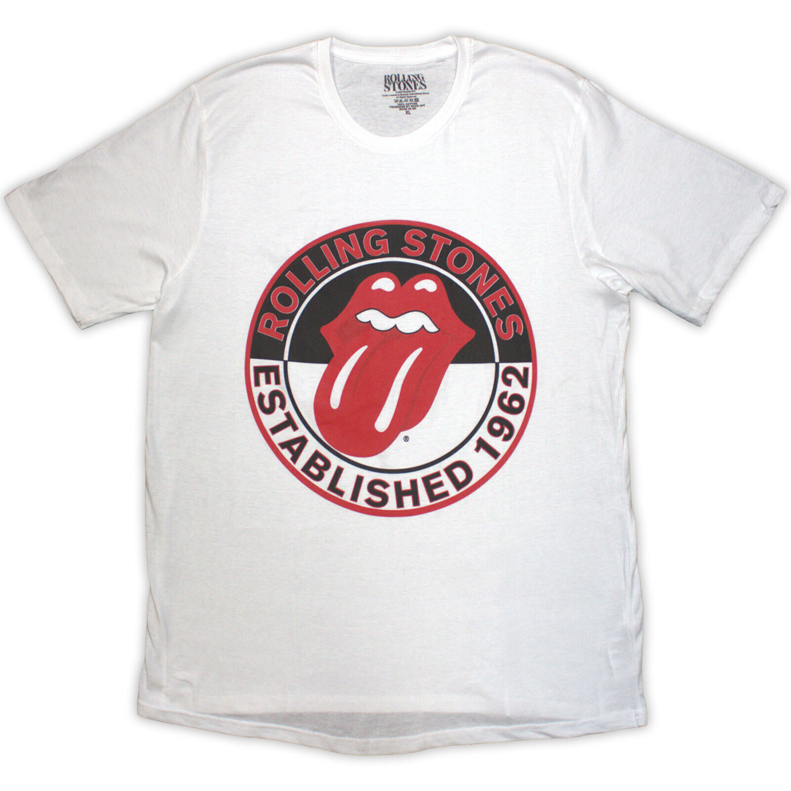 Ing The Rolling Stones Est. 1962 White L Női Ing